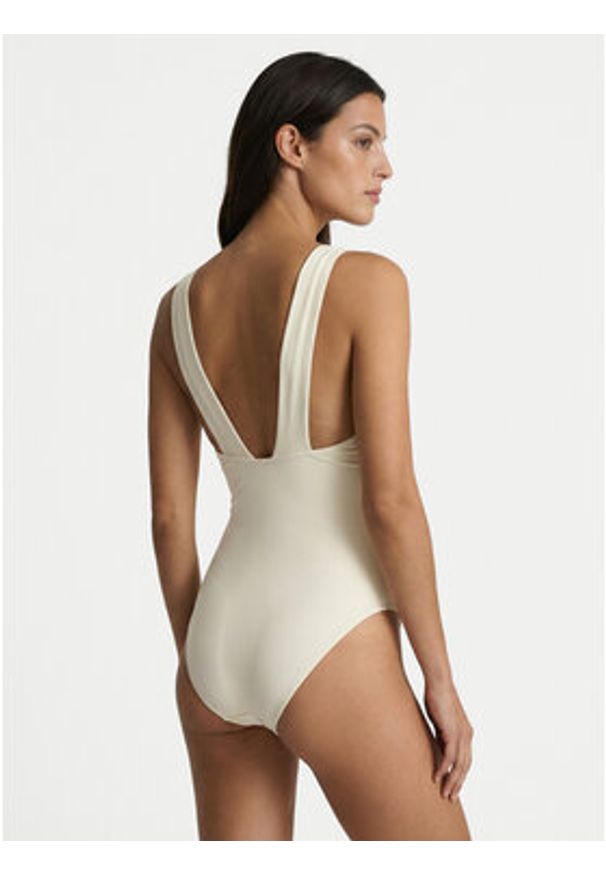 YSABEL MORA - Ysabel Mora Strój kąpielowy 83472 Kremowy. Kolor: kremowy. Materiał: syntetyk