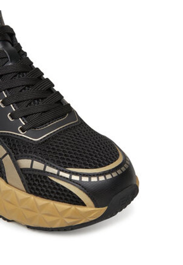 EA7 Emporio Armani Sneakersy X8X238 XK431 M700 Czarny. Kolor: czarny. Materiał: skóra