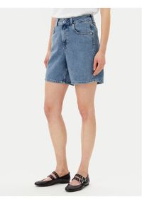 Karl Lagerfeld Jeans Szorty jeansowe A2W10041 Niebieski Relaxed Fit. Kolor: niebieski. Materiał: bawełna