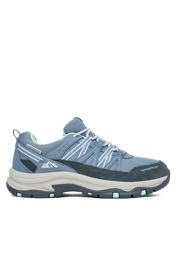skechers - Skechers Trekkingi Trego 180003/SLT Niebieski. Kolor: niebieski. Materiał: materiał
