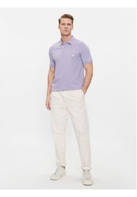 Emporio Armani Underwear Polo 211804 4R461 08990 Fioletowy Regular Fit. Typ kołnierza: polo. Kolor: fioletowy. Materiał: bawełna #5