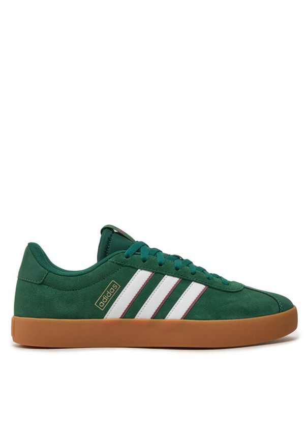 Adidas - adidas Sneakersy Vl Court 3.0 IH4790 Zielony. Kolor: zielony. Materiał: zamsz, skóra
