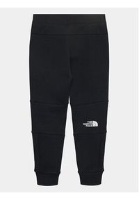 The North Face Spodnie dresowe Slacker NF0A82DS Czarny Regular Fit. Kolor: czarny. Materiał: bawełna