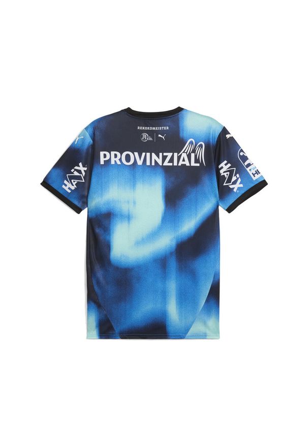 Puma - Męska koszulka wyjazdowa THW Kiel 25/26 PUMA. Kolor: niebieski. Sport: bieganie