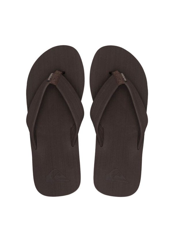 Quiksilver Japonki MOLOKAI LAYBACK TEXTURED AQYL101266 CVJ1 Brązowy. Kolor: brązowy. Materiał: syntetyk