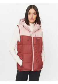 columbia - Columbia Bezrękawnik Pike Lake™ II Insulated Vest Czerwony Regular Fit. Kolor: czerwony. Materiał: syntetyk. Długość rękawa: bez rękawów