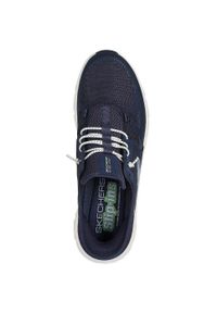 skechers - Adidasy Skechers Glide-step Pro, Mężczyźni. Kolor: niebieski. Materiał: syntetyk, tkanina. Model: Skechers Sport