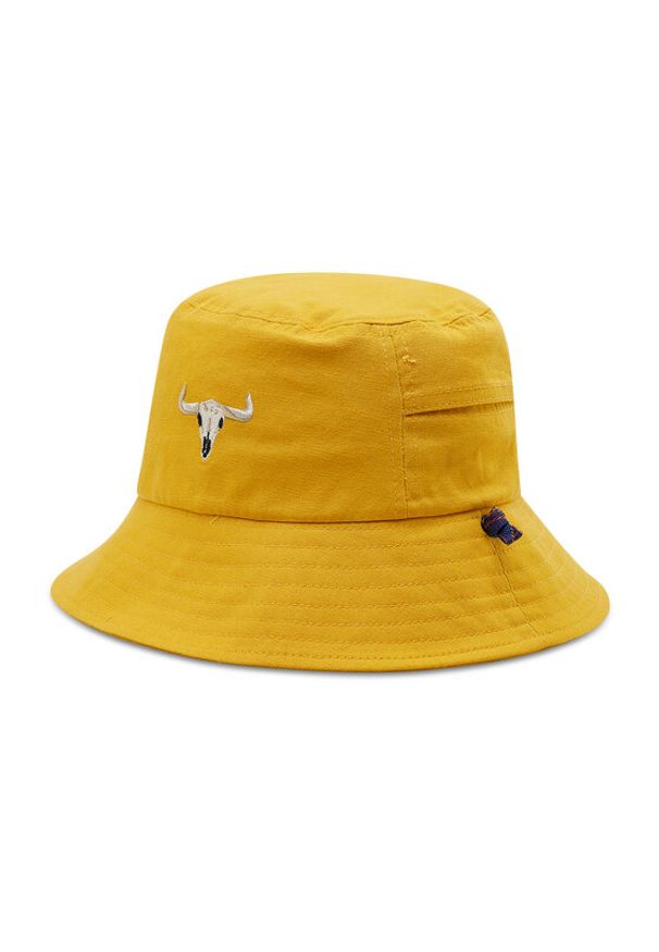 Buff Kapelusz Bucket Booney Hat 125368.105.10.00 Żółty. Kolor: żółty. Materiał: materiał