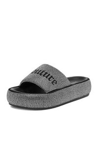 Juicy Couture Klapki CEO-WSS21515-04 Czarny. Kolor: czarny. Materiał: materiał #2