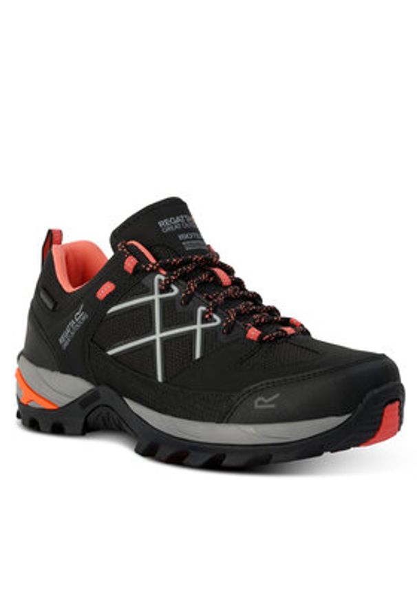 Regatta Trekkingi LadySamarisIIILow RWF835 Czarny. Kolor: czarny. Materiał: materiał