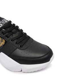Versace Jeans Couture Sneakersy 80VA3SU8 ZPB80 899 Czarny. Kolor: czarny. Materiał: skóra #6