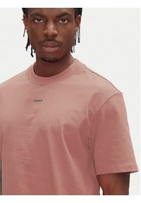Hugo - HUGO T-Shirt Dapolino 50488330 Czerwony Relaxed Fit. Kolor: czerwony. Materiał: bawełna #10