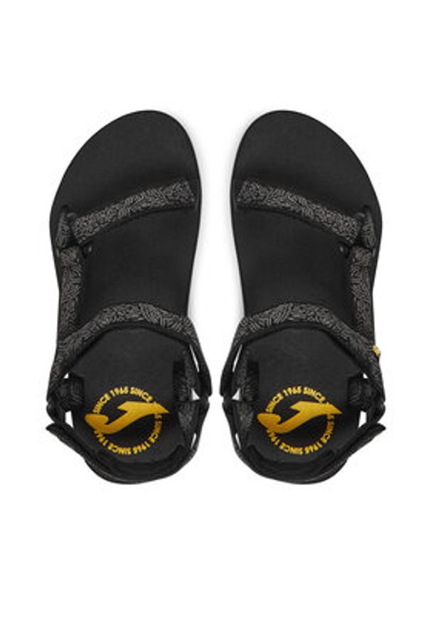 Joma Sandały S.Leo 2501 SLEOLS2501V Czarny. Kolor: czarny. Materiał: materiał