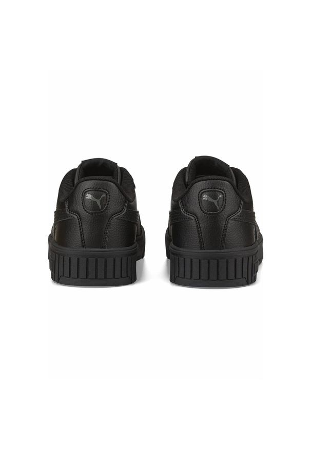Puma - Damskie sneakersy Carina 2.0 PUMA Black Dark Shadow Gray. Okazja: na plażę. Kolor: wielokolorowy, czarny, szary. Sezon: lato. Sport: tenis