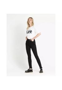 Lee - LEE IVY SUPER SKINNY HIGH DAMSKIE SPODNIE JEANSOWE JEANSY L32EFS47 112107394