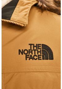 The North Face - Kurtka puchowa. Typ kołnierza: kaptur. Kolor: oliwkowy. Materiał: puch. Wzór: gładki #5