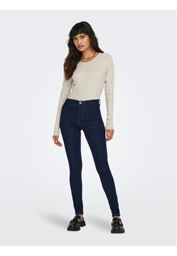 only - ONLY Bluzka Carlotta 15291987 Beżowy Regular Fit. Kolor: beżowy. Materiał: bawełna