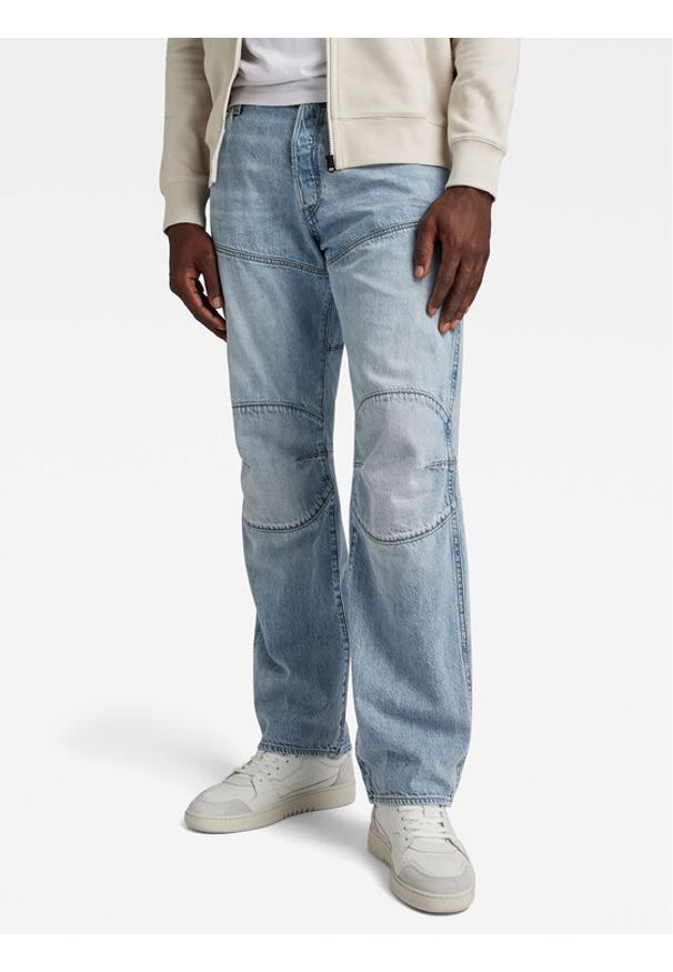 G-Star RAW - G-Star Raw Jeansy 5620 3D D23699-D536 Niebieski Regular Fit. Kolor: niebieski