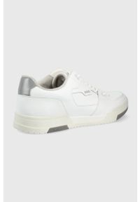 Hugo - HUGO sneakersy Seth 50470237.100 kolor biały. Nosek buta: okrągły. Zapięcie: sznurówki. Kolor: biały. Materiał: guma #3