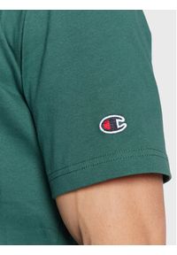 Champion T-Shirt 218006 Zielony Regular Fit. Kolor: zielony. Materiał: bawełna #4