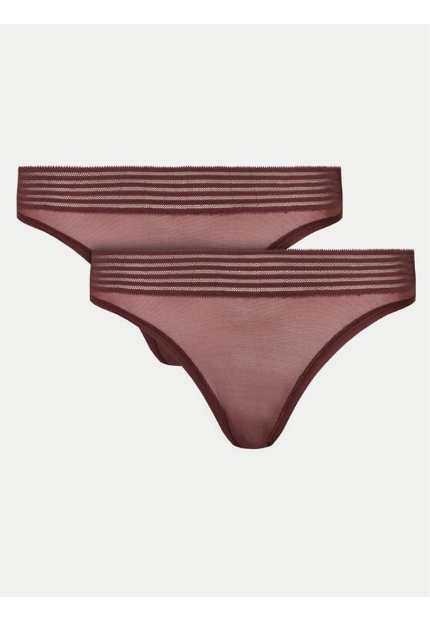 Triumph Komplet fig Tempting Sheer 10218591 Brązowy. Kolor: brązowy. Materiał: syntetyk