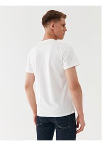Pepe Jeans T-Shirt Wolf PM508953 Biały Regular Fit. Kolor: biały. Materiał: bawełna