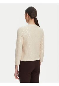 Marella Kardigan Siena1 2523346094 Écru Regular Fit. Materiał: bawełna #3