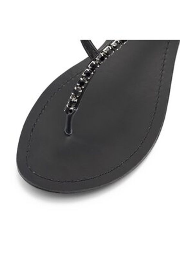 DeeZee Sandały KL-F103-58 Czarny. Kolor: czarny. Materiał: skóra