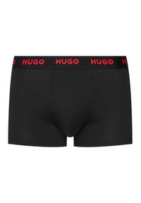 Hugo - HUGO Komplet 3 par bokserek Trunk Triplet Pack 50532611 Szary. Kolor: szary. Materiał: bawełna #5