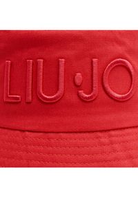 Liu Jo Kapelusz Cloche Con Logo Bucket 2A4030 T0300 Różowy. Kolor: różowy. Materiał: bawełna