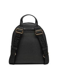 Love Moschino - LOVE MOSCHINO Plecak JC4341PP0NK1400A Czarny. Kolor: czarny. Materiał: skóra