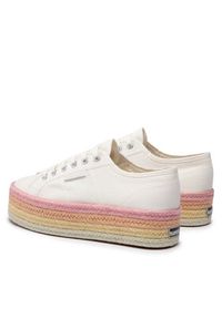 Superga Espadryle 2790 Multicolor Rope S3114CW Biały. Kolor: biały. Materiał: materiał #3