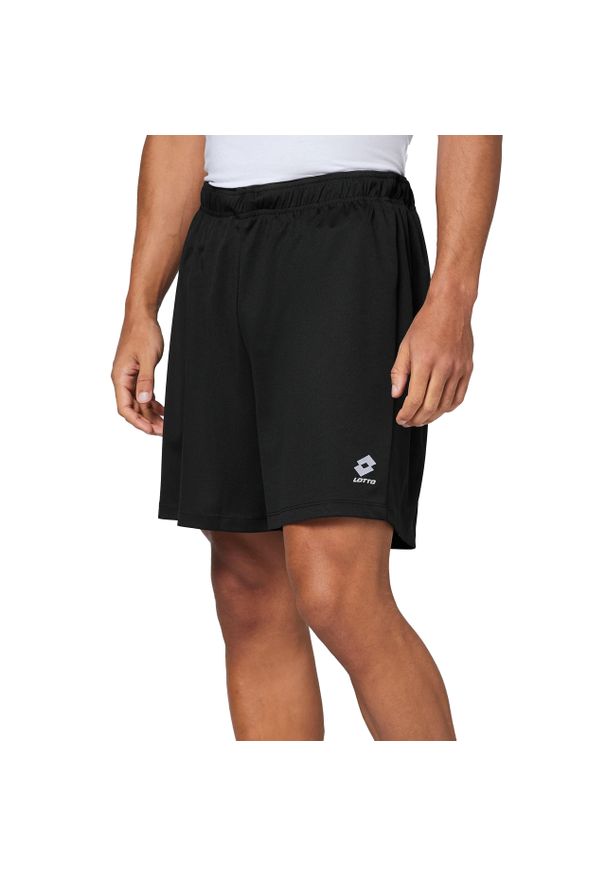 LOTTO - Szorty męskie sportowe Lotto MEN. Kolor: czarny. Sport: taniec, joga i pilates