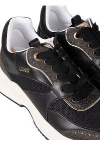 Liu Jo - Liu-Jo Sneakersy "Lily 17" | BA3081 EX170 | Kobieta | Czarny, Brązowy. Okazja: na co dzień. Kolor: brązowy, wielokolorowy, czarny. Materiał: materiał #6