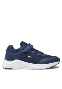 TOMMY HILFIGER - Sneakersy Tommy Hilfiger. Kolor: niebieski #1