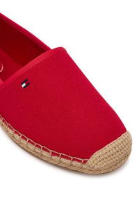 TOMMY HILFIGER - Tommy Hilfiger Espadryle Flag Canvas Espadrille FW0FW08541 Czerwony. Kolor: czerwony. Materiał: materiał #5