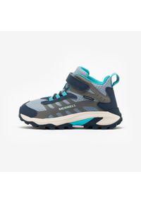 Merrell - Buty turystyczne dla dzieci Moab Speed 2 MID wodoodporne. Materiał: kauczuk