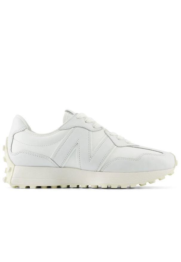 Buty New Balance U327LP - białe. Okazja: na co dzień. Kolor: biały. Materiał: guma, zamsz, materiał, skóra. Szerokość cholewki: normalna