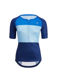 Damski jersey Silvini Stabina. Kolor: niebieski. Materiał: jersey. Długość rękawa: krótki rękaw. Długość: krótkie #1