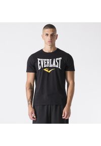 EVERLAST - Koszulka sportowa męska Everlast 37M290J862000. Kolor: czarny. Materiał: bawełna. Długość rękawa: krótki rękaw. Długość: krótkie
