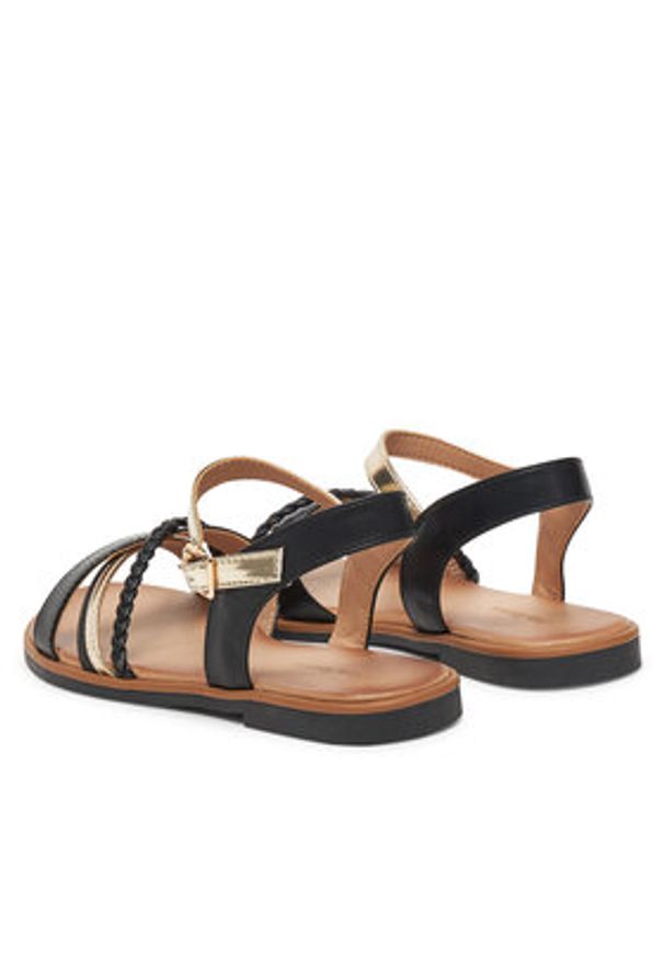 Clara Barson Sandały WS6308-12 Czarny. Kolor: czarny. Materiał: syntetyk, materiał