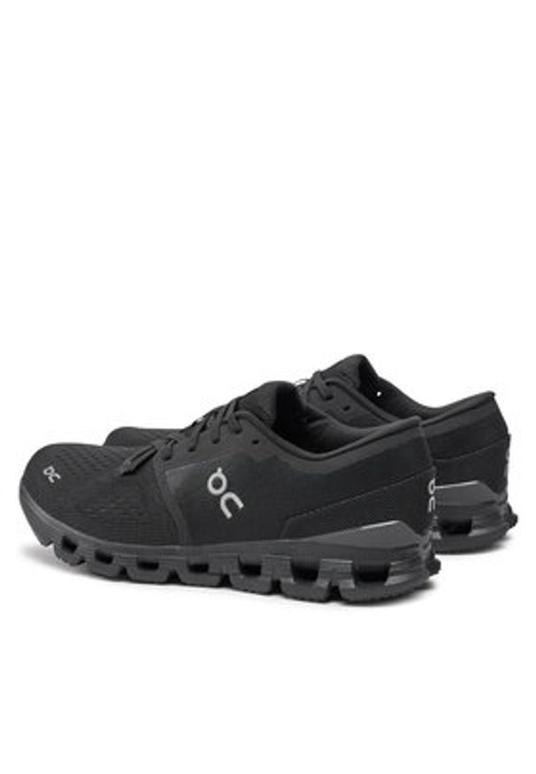 On Buty na siłownię Cloud X 4 3ME30040106 Czarny. Kolor: czarny. Materiał: materiał. Sport: fitness