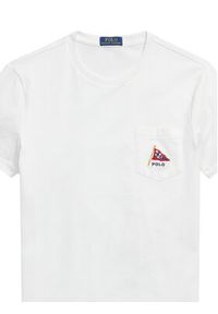 Polo Ralph Lauren T-Shirt 710B21952001 Biały Regular Fit. Typ kołnierza: polo. Kolor: biały. Materiał: bawełna #2
