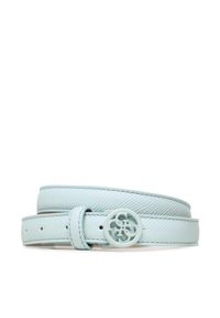 Guess Pasek Damski Matilde Belts BW7784 VIN20 Niebieski. Kolor: niebieski. Materiał: skóra