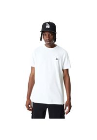 Podkoszulek męskie New Era Essential. Kolor: biały. Materiał: materiał, bawełna #1