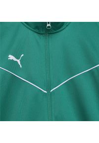 Bluza dla dzieci Puma teamRISE Training Poly Jacket Jr zielona. Kolor: biały, zielony, wielokolorowy. Sport: piłka nożna #2