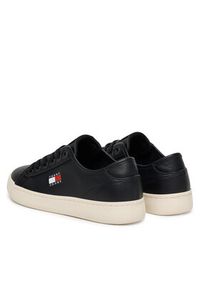 Tommy Jeans Tenisówki Tjw Lightweight Court EN0EN02875 Czarny. Kolor: czarny. Materiał: skóra #5