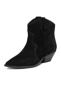 Badura Kowbojki EO-V365-05 Czarny. Kolor: czarny. Materiał: zamsz, skóra #8