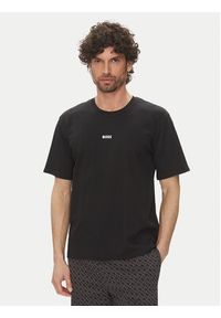 BOSS Piżama Relax 50540613 Czarny Regular Fit. Kolor: czarny. Materiał: bawełna #6
