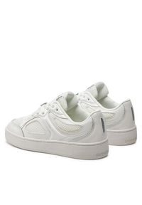 Calvin Klein Jeans Sneakersy Basket Cupsole Low Mix In Met YW0YW01387 Biały. Kolor: biały. Materiał: skóra #5